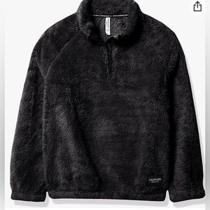 EUC Calvin Klein Performance Pullover Fleece Sweater